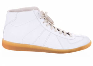 Maison Martin Margiela White Mid-Top Trainer
