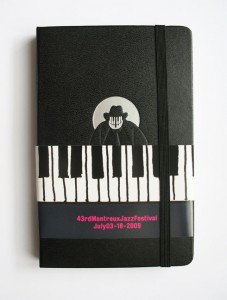 Montreux Jazz Festival Moleskine Notebook