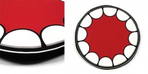 ORIGINALFAKE – Circle Teeth Cushion