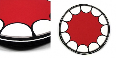ORIGINALFAKE – Circle Teeth Cushion