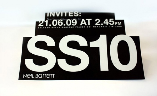Paris Mens Fashion Week Invites