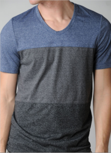 B. Son – Block U Neck T-Shirt