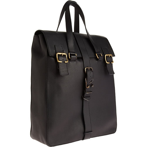 Raf Simons Calfskin Leather Work Bag