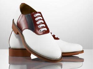 Ralph Lauren Harden Suede Saddle Shoes