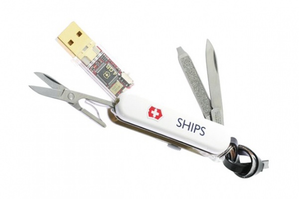 SHIPS, Glenroyal & Victorinox Create USB Swiss Army Knife