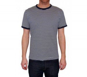 Sunspel – Striped Crew Neck