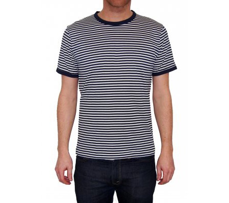 Sunspel – Striped Crew Neck