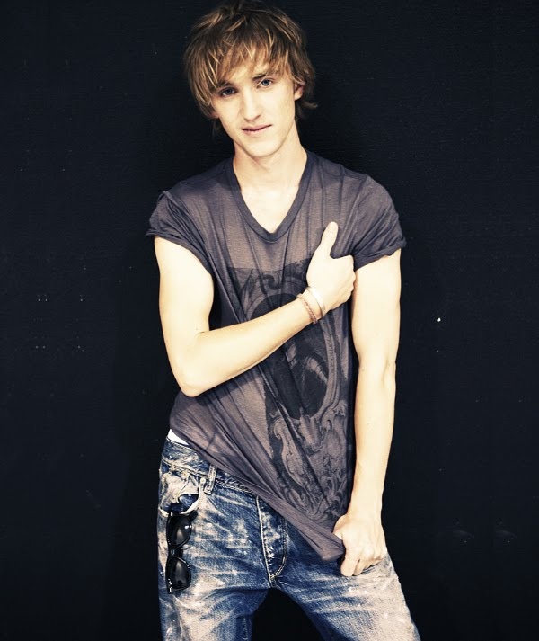 Tom Felton Burberry Prorsum Fall 2009