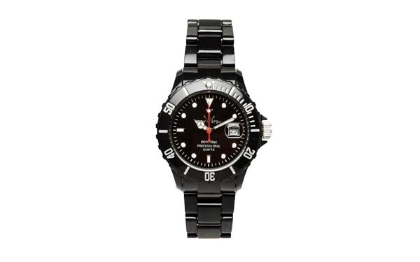 Black Plasteramic Toy Watch
