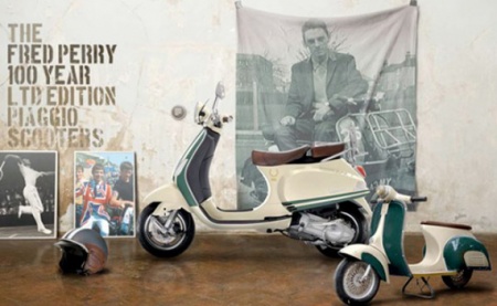 Fred Perry Celebrates With Anniversary Vespa