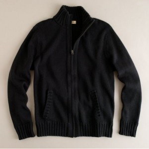 J Crew – Full-zip sweater