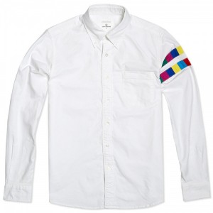 Uniform Experiment ‘Color Chart Line’ Button Down Shirt