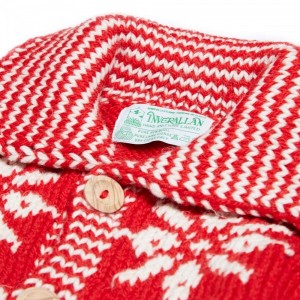 Inverallan 30E Swedish Lumber Snowflake Cardigan