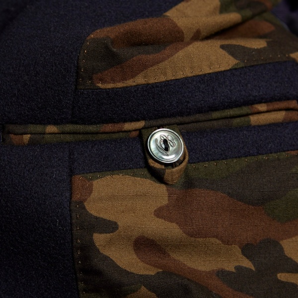 Edifice Melton Shawl Collar Coat 1