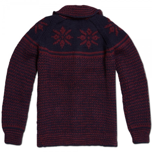 Inverallan 30E Swedish Lumber Snowflake Cardigan 3