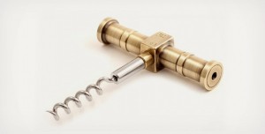 J.L. Lawson Machined Brass Corkscrew