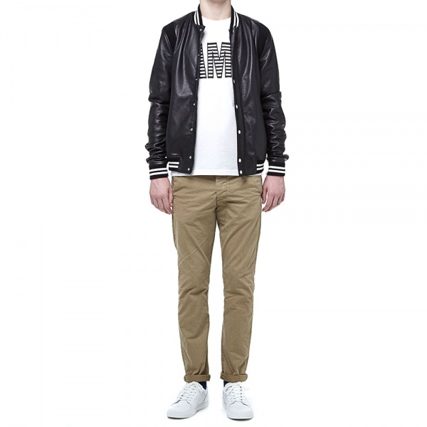 Band of Outsiders Leather Bomber Jacket