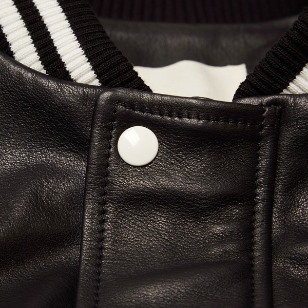 Band of Outsiders Leather Bomber Jacket 2