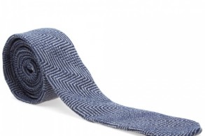 The Hill-Side Old Virginia Modified Herringbone Pointed Tie