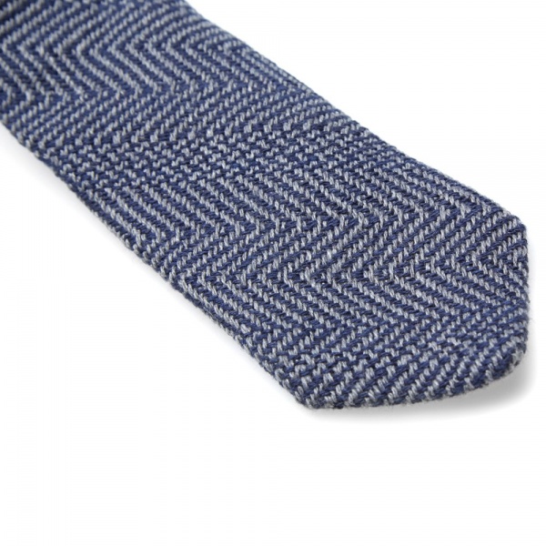 The Hill-Side Old Virginia Modified Herringbone Pointed Tie 1