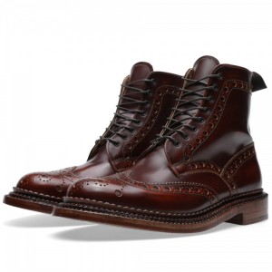 Grenson “Fred” Triple Welt Leather Boot